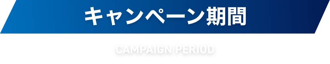 キャンペーン期間